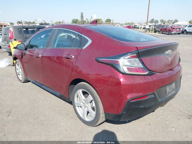 Aukcja sprzedaży 2017 Chevrolet Volt Lt, vin: 1G1RC6S51HU108697, numer aukcji: 46165849