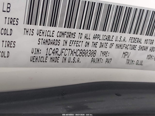 Продаж на аукціоні авто 2014 Jeep Grand Cherokee, vin: 1C4RJFJG1EC386758, номер лоту: 46165852
