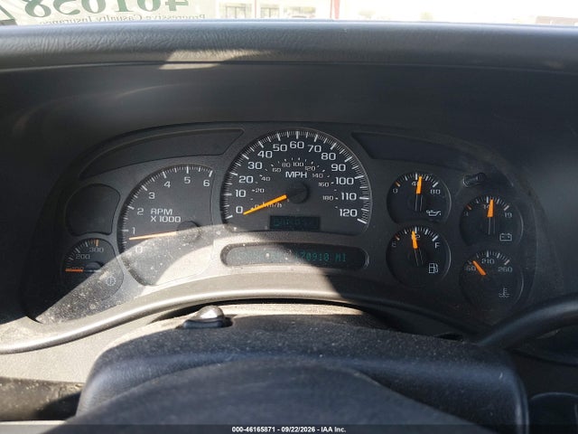 46165871 :رقم المزاد ، 1GCGC13U03F196226 vin ، 2003 Chevrolet Silverado 1500hd Ls مزاد بيع