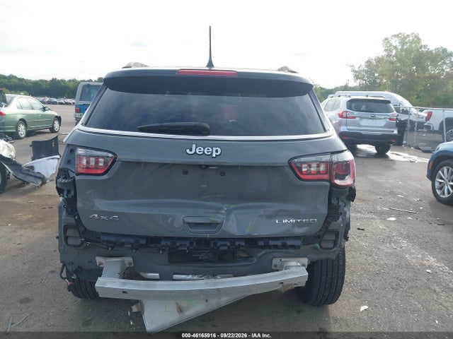 Продаж на аукціоні авто 2021 Jeep Compass Limited, vin: 3C4NJDCB6MT515746, номер лоту: 46165916