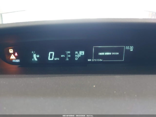 Продаж на аукціоні авто 2010 Toyota Prius Iv, vin: JTDKN3DU9A1057768, номер лоту: 46165945