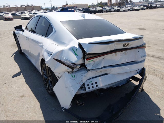 46165952 :رقم المزاد ، JTHBA1D23S5133752 vin ، 2025 Lexus Is 300 F Sport Design مزاد بيع