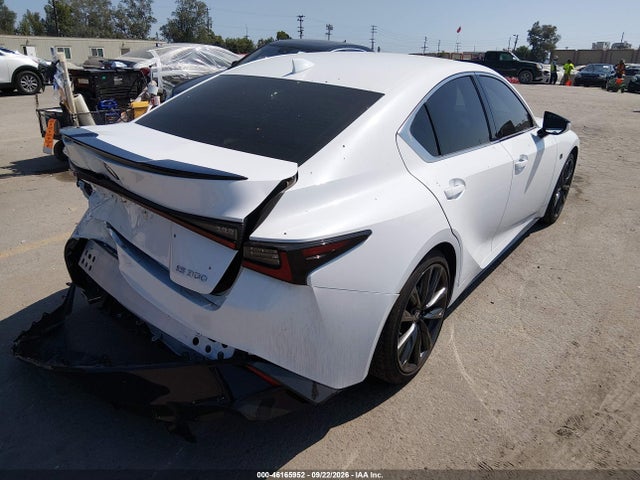 46165952 :رقم المزاد ، JTHBA1D23S5133752 vin ، 2025 Lexus Is 300 F Sport Design مزاد بيع