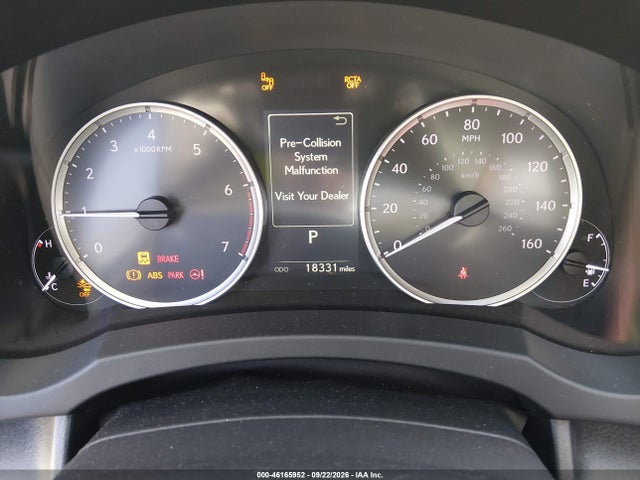 46165952 :رقم المزاد ، JTHBA1D23S5133752 vin ، 2025 Lexus Is 300 F Sport Design مزاد بيع