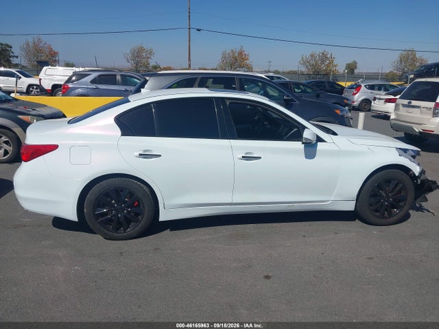 2015 Infiniti Q50 Premium მანქანა იყიდება აუქციონზე, vin: JN1BV7AP9FM344266, აუქციონის ნომერი: 46165963