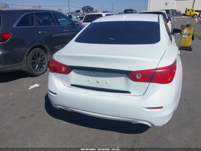2015 Infiniti Q50 Premium მანქანა იყიდება აუქციონზე, vin: JN1BV7AP9FM344266, აუქციონის ნომერი: 46165963