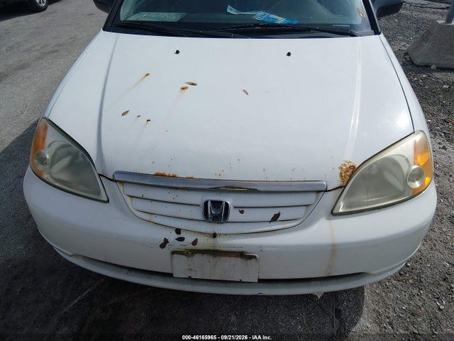 2002 Honda Civic Lx მანქანა იყიდება აუქციონზე, vin: 1HGES16502L012645, აუქციონის ნომერი: 46165965
