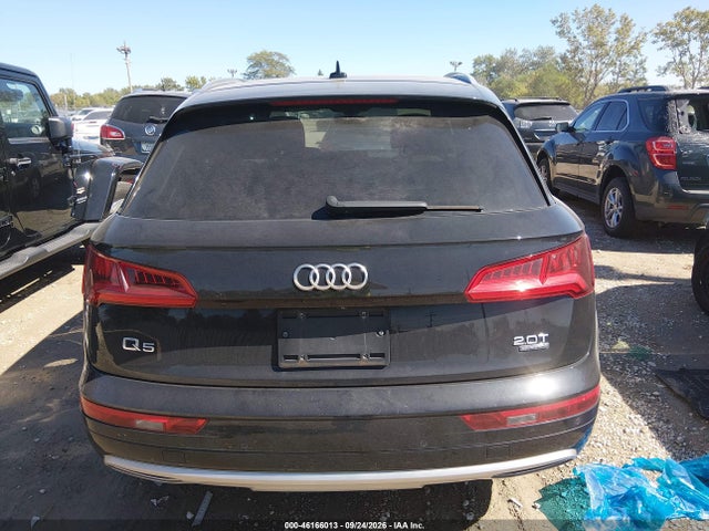 Aukcja sprzedaży 2018 Audi Q5 2.0t Premium/2.0t Tech Premium, vin: WA1BNAFY6J2049197, numer aukcji: 46166013