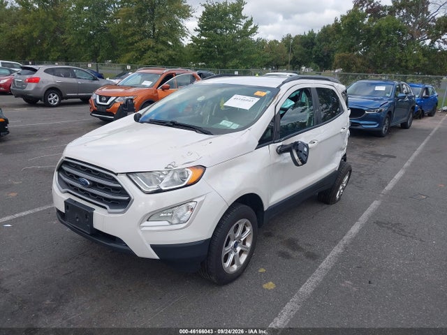 Aukcja sprzedaży 2020 Ford Ecosport Se, vin: MAJ6S3GLXLC386585, numer aukcji: 46166043