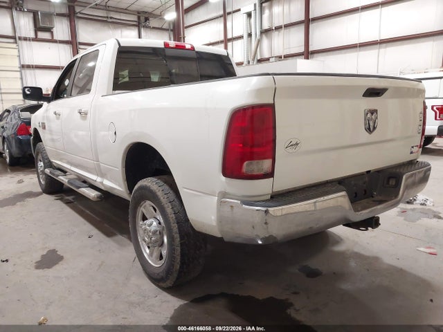 2010 Dodge Ram 2500 Slt მანქანა იყიდება აუქციონზე, vin: 3D7UT2CL5AG157276, აუქციონის ნომერი: 46166058