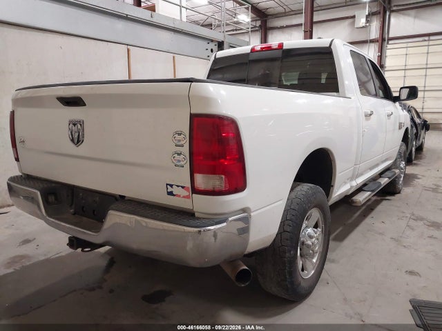 2010 Dodge Ram 2500 Slt მანქანა იყიდება აუქციონზე, vin: 3D7UT2CL5AG157276, აუქციონის ნომერი: 46166058