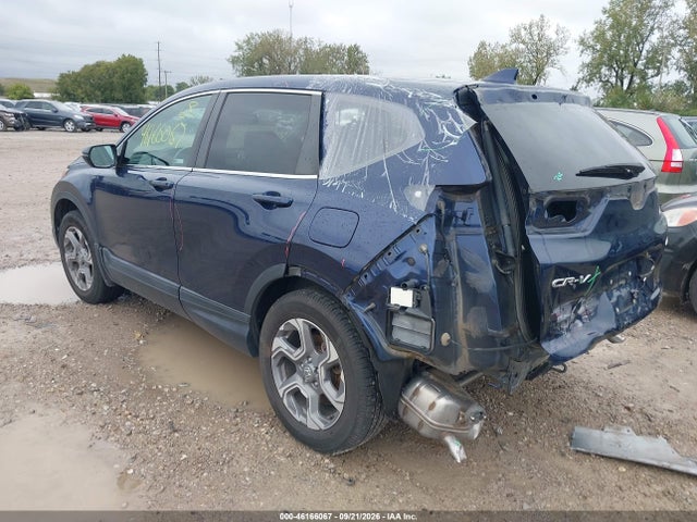 46166067 :رقم المزاد ، 2HKRW2H87KH657699 vin ، 2019 Honda Cr-v Ex-l مزاد بيع