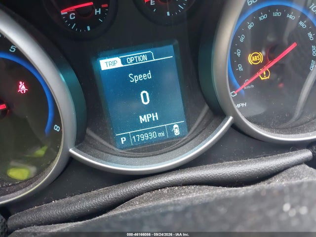 46166086 :رقم المزاد ، 1G1PE5SB9G7124001 vin ، 2016 Chevrolet Cruze Limited 1lt Auto مزاد بيع