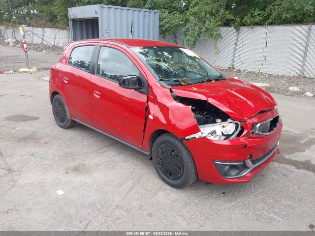 46166107 :رقم المزاد ، ML32A3HJ0KH003931 vin ، 2019 Mitsubishi Mirage Es مزاد بيع