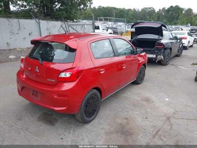 46166107 :رقم المزاد ، ML32A3HJ0KH003931 vin ، 2019 Mitsubishi Mirage Es مزاد بيع