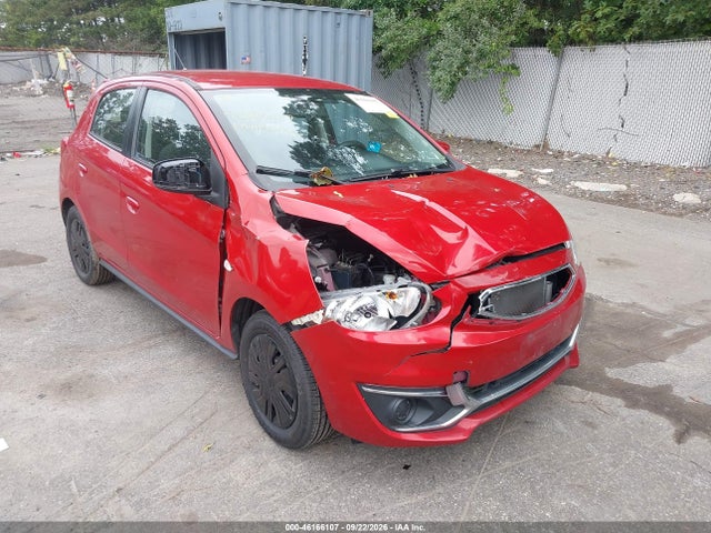 46166107 :رقم المزاد ، ML32A3HJ0KH003931 vin ، 2019 Mitsubishi Mirage Es مزاد بيع