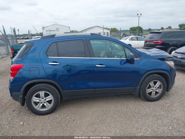 2019 Chevrolet Trax Lt მანქანა იყიდება აუქციონზე, vin: 3GNCJLSB8KL186538, აუქციონის ნომერი: 46166131