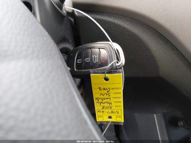 Продажа на аукционе авто 2018 Hyundai Santa Fe Se, vin: KM8SM4HF8JU265543, номер лота: 46166148
