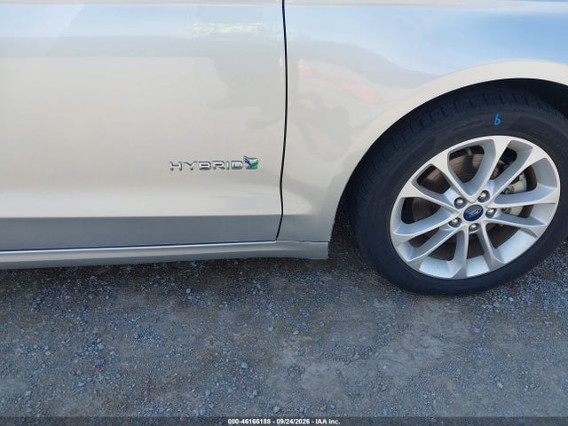 2019 Ford Fusion Hybrid Se მანქანა იყიდება აუქციონზე, vin: 3FA6P0LU2KR275334, აუქციონის ნომერი: 46166188