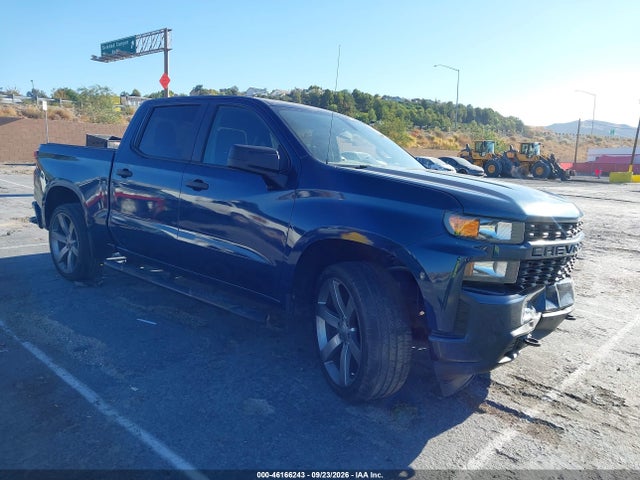 2019 Chevrolet Silverado 1500 Custom მანქანა იყიდება აუქციონზე, vin: 1GCPWBEF2KZ262137, აუქციონის ნომერი: 46166243