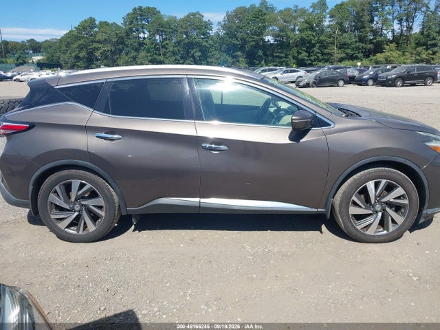 2015 Nissan Murano Platinum მანქანა იყიდება აუქციონზე, vin: 5N1AZ2MH2FN205686, აუქციონის ნომერი: 46166245