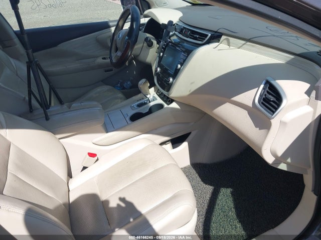 2015 Nissan Murano Platinum მანქანა იყიდება აუქციონზე, vin: 5N1AZ2MH2FN205686, აუქციონის ნომერი: 46166245