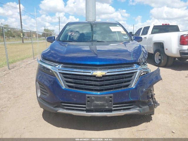2022 Chevrolet Equinox Fwd Lt მანქანა იყიდება აუქციონზე, vin: 3GNAXKEV5NL241814, აუქციონის ნომერი: 46166251