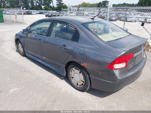 Aukcja sprzedaży 2009 Honda Civic Hybrid, vin: JHMFA36239S007820, numer aukcji: 46166284