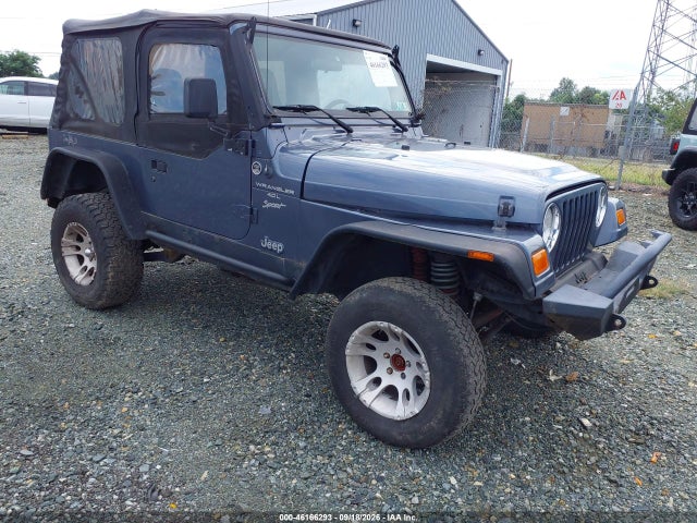 Aukcja sprzedaży 2001 Jeep Wrangler Sport, vin: 1J4FA49S91P326398, numer aukcji: 46166293