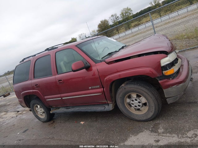 Продаж на аукціоні авто 2002 Chevrolet Tahoe Lt, vin: 1GNEK13Z12J213835, номер лоту: 46166294