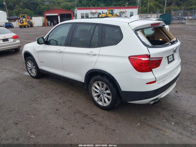 2013 Bmw X3 Xdrive28i მანქანა იყიდება აუქციონზე, vin: 5UXWX9C55D0A28238, აუქციონის ნომერი: 46166325