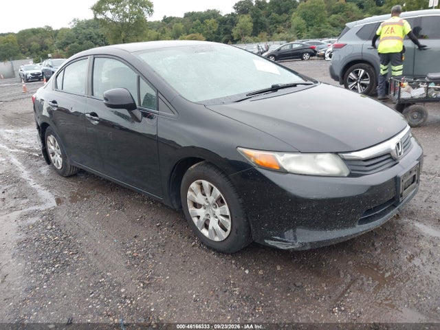 2012 Honda Civic Lx მანქანა იყიდება აუქციონზე, vin: 19XFB2F54CE389871, აუქციონის ნომერი: 46166333