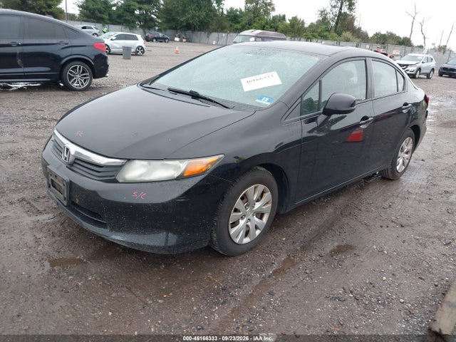 2012 Honda Civic Lx მანქანა იყიდება აუქციონზე, vin: 19XFB2F54CE389871, აუქციონის ნომერი: 46166333