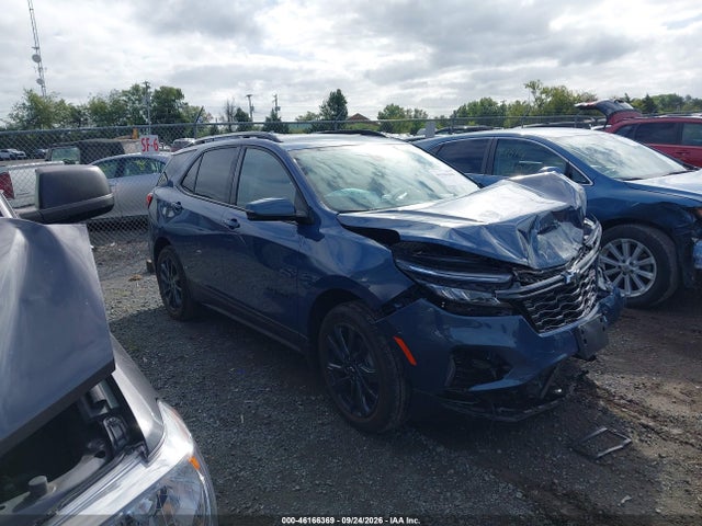 46166369 :رقم المزاد ، 3GNAXMEG8RL147610 vin ، 2024 Chevrolet Equinox Fwd Rs مزاد بيع
