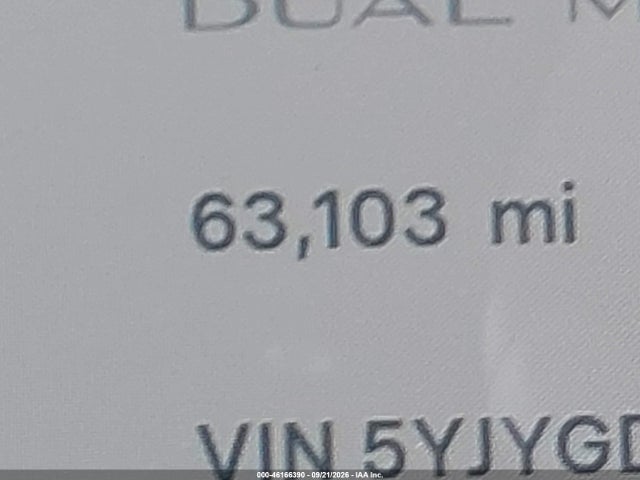 Продаж на аукціоні авто 2021 Tesla Model Y Long Range Dual Motor All-wheel Drive, vin: 5YJYGDEE7MF190168, номер лоту: 46166390