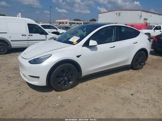 Продаж на аукціоні авто 2021 Tesla Model Y Long Range Dual Motor All-wheel Drive, vin: 5YJYGDEE7MF190168, номер лоту: 46166390