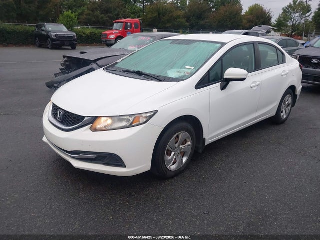 46166425 :رقم المزاد ، 19XFB2F57EE228353 vin ، 2014 Honda Civic Lx مزاد بيع