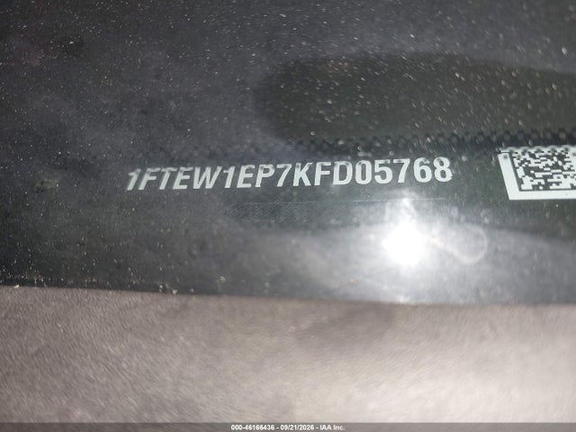 46166436 :رقم المزاد ، 1FTEW1EP7KFD05768 vin ، 2019 Ford F-150 Xlt مزاد بيع