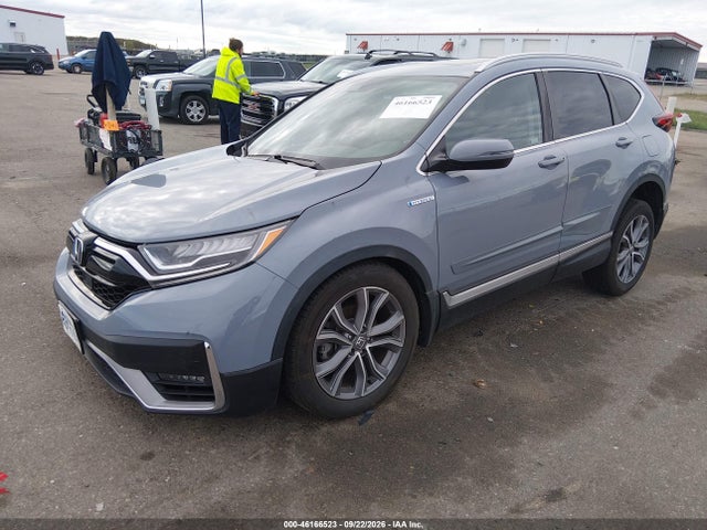 Aukcja sprzedaży 2021 Honda Cr-v Hybrid Touring, vin: 7FART6H93ME000137, numer aukcji: 46166523