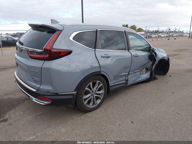 Aukcja sprzedaży 2021 Honda Cr-v Hybrid Touring, vin: 7FART6H93ME000137, numer aukcji: 46166523