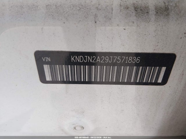 Aukcja sprzedaży 2018 Kia Soul, vin: KNDJN2A29J7571836, numer aukcji: 46166540