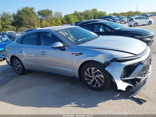46166541 :رقم المزاد ، KMHL24JJ4TA173987 vin ، 2026 Hyundai Sonata Hybrid Blue مزاد بيع