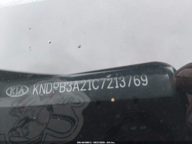 2012 Kia Sportage Lx მანქანა იყიდება აუქციონზე, vin: KNDPB3A21C7213769, აუქციონის ნომერი: 46166612