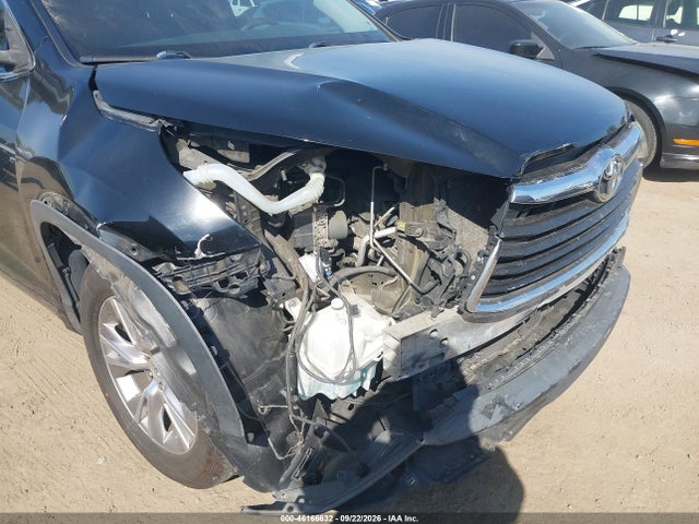 2015 Toyota Highlander Xle V6 მანქანა იყიდება აუქციონზე, vin: 5TDKKRFH7FS100297, აუქციონის ნომერი: 46166632