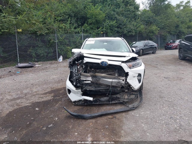 46166638 :رقم المزاد ، 2T3RWRFVXLW082526 vin ، 2020 Toyota Rav4 Hybrid Xle مزاد بيع