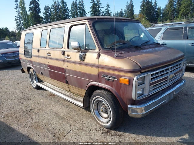 46166643 :رقم المزاد ، 2GBEG25H5G4145824 vin ، 1986 Chevrolet G20 مزاد بيع
