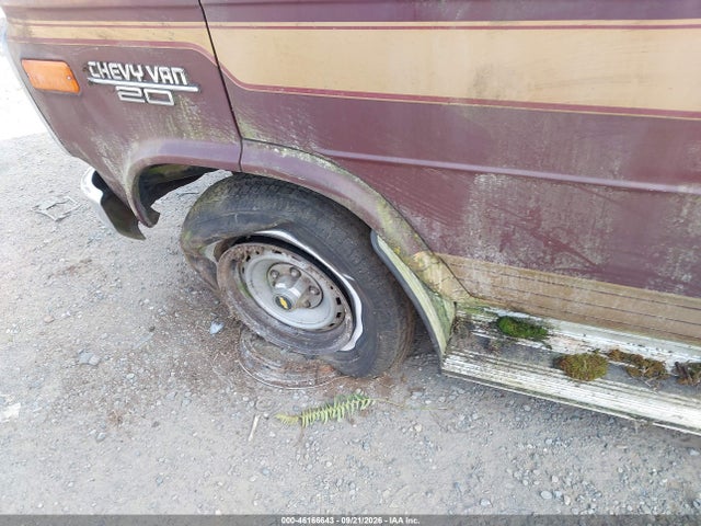 46166643 :رقم المزاد ، 2GBEG25H5G4145824 vin ، 1986 Chevrolet G20 مزاد بيع