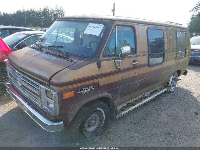 46166643 :رقم المزاد ، 2GBEG25H5G4145824 vin ، 1986 Chevrolet G20 مزاد بيع