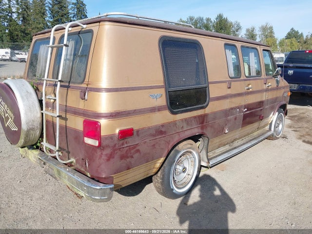 46166643 :رقم المزاد ، 2GBEG25H5G4145824 vin ، 1986 Chevrolet G20 مزاد بيع