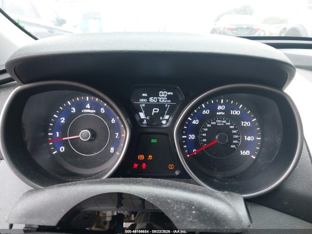 2013 Hyundai Elantra Gls მანქანა იყიდება აუქციონზე, vin: 5NPDH4AE7DH188455, აუქციონის ნომერი: 46166654